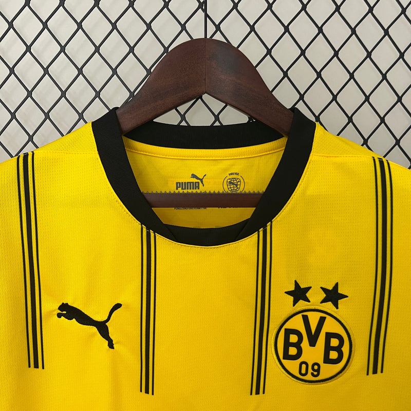 Camisa Borussia Dortmund Home 24/25 - Puma Torcedor Masculina - Lançamento