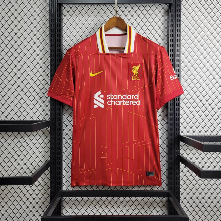 Camisa Liverpool Home 24/25 - Nike Torcedor Masculina - Lançamento