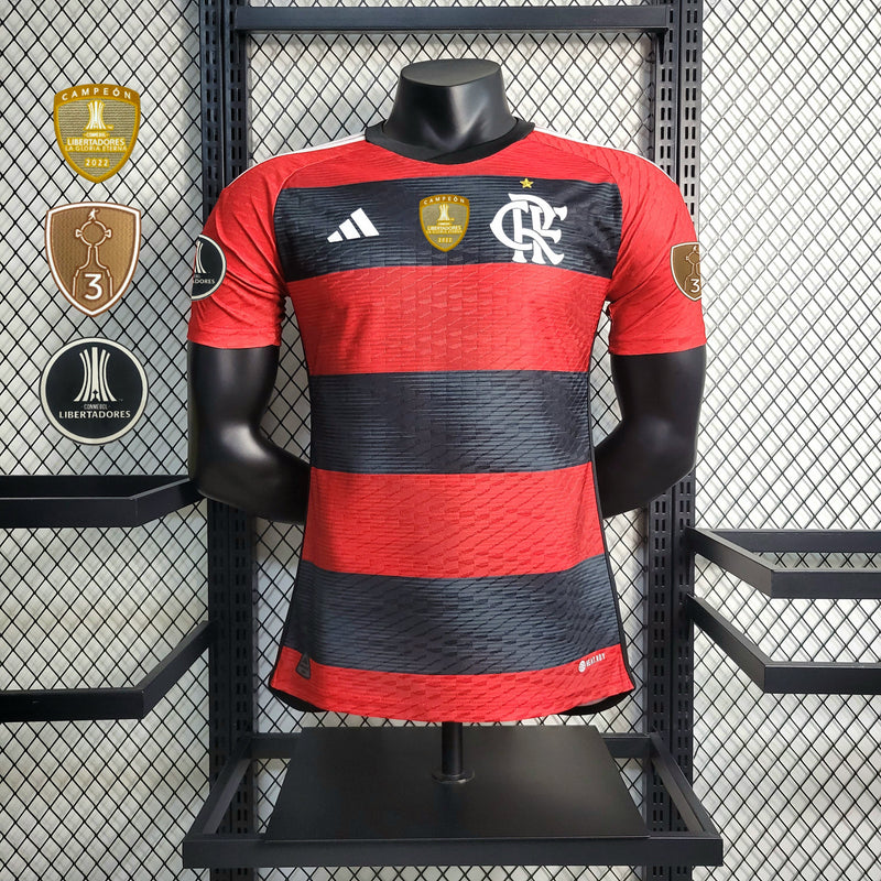 Flamengo 23-24 Home Player Version + Patch
